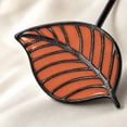 thumbnail image 6 of Evideco French Home Goods Curtain Holdbacks Two-Pack of Terracotta Magnetic Tiebacks - Elegant Leaf Pattern in Resin - Functional Accessories for Curtains and Drapes, 6 of 8