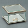 thumbnail image 4 of Creative Gifts International 003611 3.75 in. Glass Square Hinged Box, 4 of 4