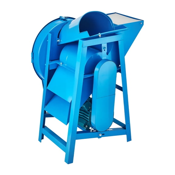 KFFKFF 2200W Hay Chopper with Dual Feed Ports, 1719lbs/h Capacity Forage Cutting Machine, 220V Multifunctional Grass Feed Pulverizer for Livestock, Farms, and Ranches