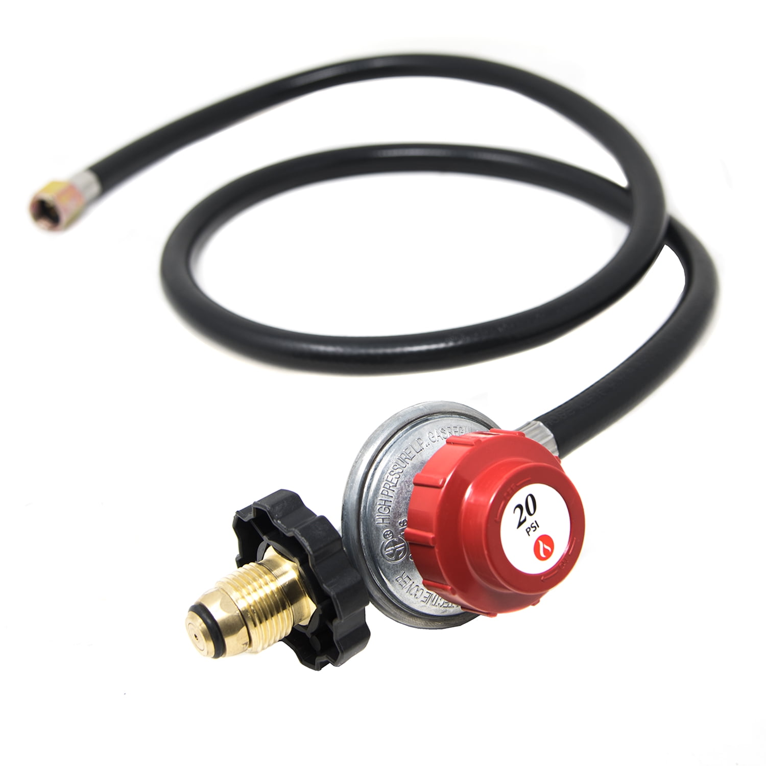Details about   5 FT Hose Low Pressure Propane Gas Tank Regulator BBQ Qcc1/Type LP Stove 
