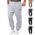 thumbnail image 5 of Men's Work Pants Fashion Casual Full Length Pants Multi Pocket Cargo Casual Pants Joggers Trousers Loose Cargo Pocket Straight Pants Stretch Sweatpants Streetwear, 5 of 5