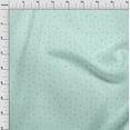 thumbnail image 4 of oneOone Georgette Viscose Aqua Blue Fabric Kids Rainbow Craft Projects Decor Fabric Printed By The Yard 42 Inch Wide, 4 of 4