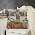 thumbnail image 2 of Fall Pumpkin Pillow Covers Throw Pillow Case Decorative Thanksgiving Cushion Cover for Home Couch Car Office Supplies, 2 of 5