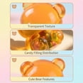 thumbnail image 4 of 4 Pack Gummy Bear Toys, Stress Bear Squishy Ball, Sugar Filled Squishy Toys, High Density Squeeze Balls for Students Calming - Ultra-Soft Decompression Venting Toys, 4 of 6