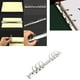 thumbnail image 4 of Apuakthei 2 Piezas Cuaderno A5 Mecanismos de Carpeta de Anillas de 6 Orificios 3 cm de Diámetro Carpeta de Anillas con Clip de Metal de Color Dorado Accesorios para Carpetas de Almacenamiento de, 4 of 4