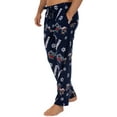 thumbnail image 3 of Fruit of the Loom Men's Holiday Print Super Soft Microfleece Pajama Pant, 3 of 4