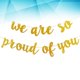thumbnail image 1 of unbranded Banner De Graduación Dorado Con Decorativo De Para Fiesta Y Fotos, 1 of 8