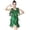 Green, variant on Elegant Sequin Fringe Latin Dance Dress For Stage Performance Party Ballroom Tango Show