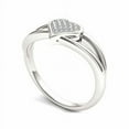 thumbnail image 2 of 1/20 Carat T.W. Diamond 10kt White Gold Heart Fashion Ring, 2 of 5