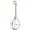 Diamond, variant on Gold Tone Lightup Little Gem Banjo-Ukulele (Amethyst) Amethyst
