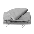 thumbnail image 2 of Juego de Fundas para Duvet Koala- Microfibra Ultra suave – Matrimonial/Queen -Gris Perla Rebeca Koala Fundas para Duvet Koala, 2 of 5