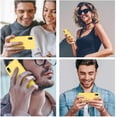 thumbnail image 2 of IBAOLEA iPhone XR Cases, Silicone Ultra Slim Shockproof Phone Case with [Soft Anti-Scratch Microfiber Lining], 6.1 inch, Yellow Yellow, 2 of 7