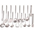 thumbnail image 1 of Juego de utensilios de cocina Standcn de 16 piezas de acero inoxidable, 1 of 8