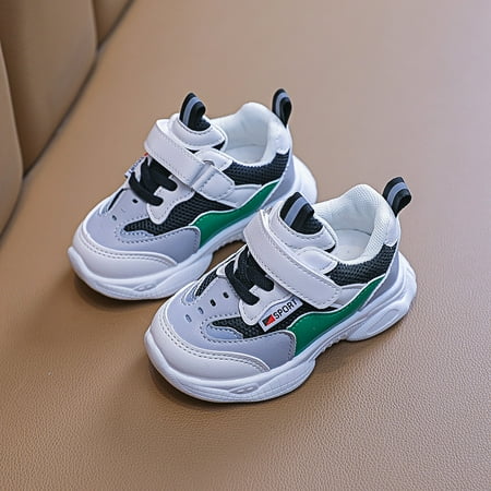 

Toyella New Children s Sports Shoes Boys Old Shoes Girls Green 25