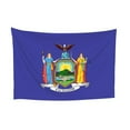 thumbnail image 7 of New York Usa State Flag Tapestry, Aesthetic Wall Hanging Tapestries Dorm Room Home Decor, 60" x 40", 7 of 7