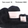 thumbnail image 3 of 50g 20g Yarn Ball Set 2 Strand Winter Scarf Soft Hand Knitting Crochet Thread Kit Beanie Weaving Supplies Needlework Accessory, 3 of 9