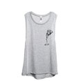 thumbnail image 1 of Gooey Pizza Slice Women's Fashion Sleeveless Muscle Tank Top Tee Sport Grey Medium, 1 of 4