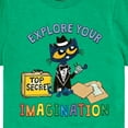 thumbnail image 3 of Pete The Cat - Top Secret Explore Your Imagination - Toddler And Youth Short Sleeve Graphic T-Shirt, 3 of 6
