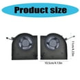 thumbnail image 5 of Cooling Fan Laptop CPU Cooler Radiators for Alienware M17 R3 M17 R4 P45E, 5 of 11