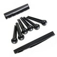 thumbnail image 3 of Classic Acoustic Guitar Bridge Pins Set Guitars Pins Saddle Nut Kit Guitar Parts Musical Instrument Accessory, 3 of 7