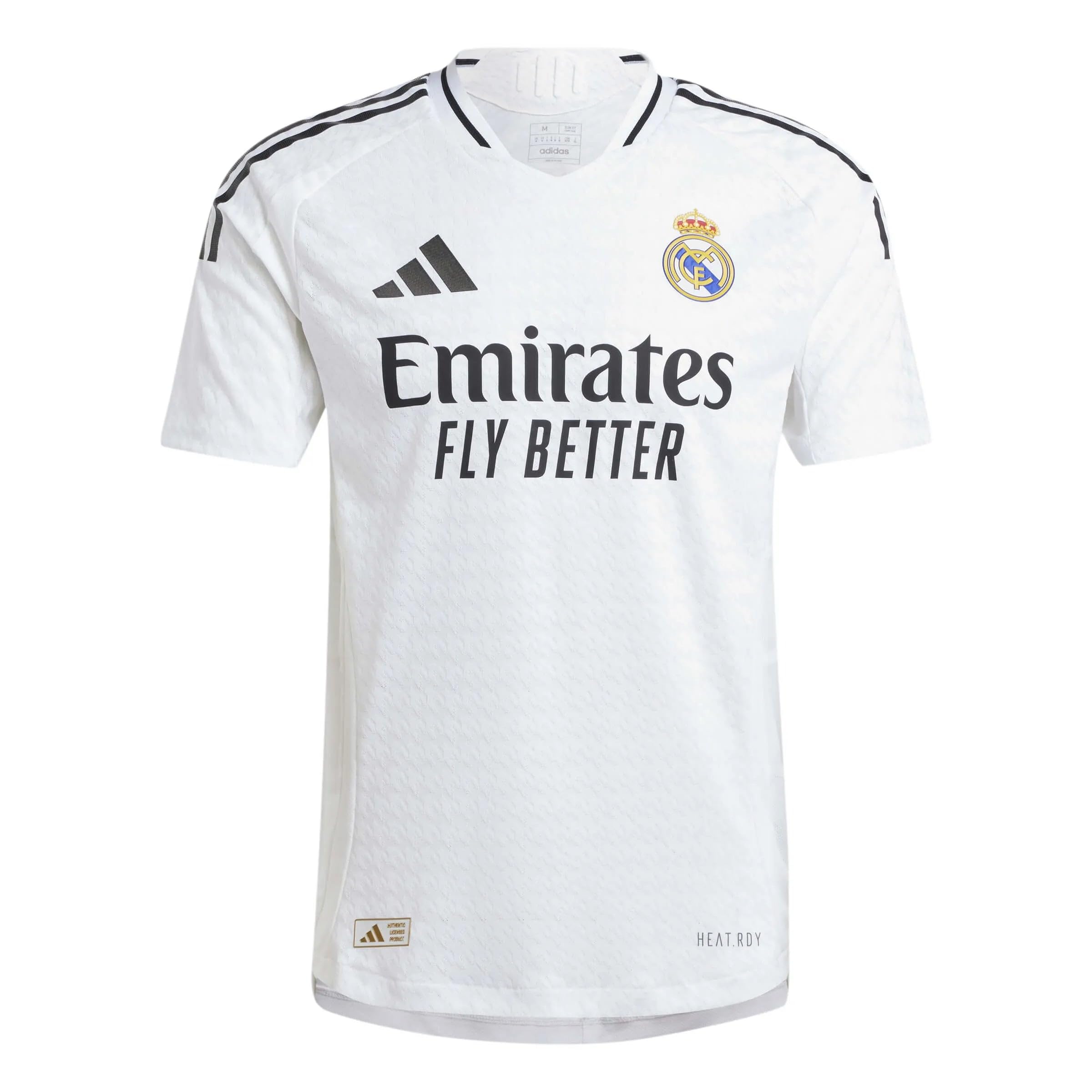 Adidas Real Madrid Authentic Men's Long Sleeve Soccer Jersey White photo 1