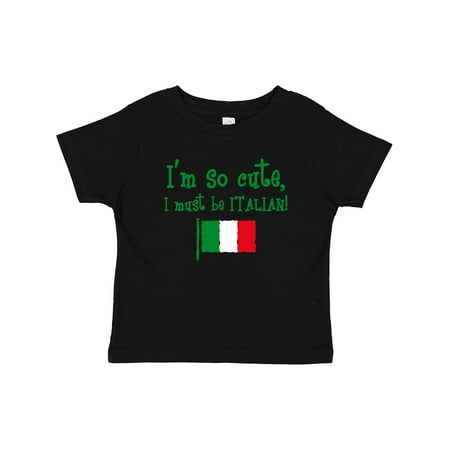 

Inktastic So Cute Italian Gift Toddler Boy or Toddler Girl T-Shirt