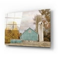 thumbnail image 2 of Epic Art 'Teal Barn and Silo' by Lori Deiter, Acrylic Glass Wall Art, 24"x16", 2 of 8