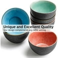 thumbnail image 5 of 25 Oz Ceramic Bowl Set of 6 - Microwave, Dishwasher & Oven Safe - Salad, Soup & Cereal Bowls, 5 of 5