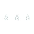 thumbnail image 4 of Clip de Papel Moyic 30 Piezas Metal Forma de Gota de Agua Plateado Estilo Simple, 4 of 6