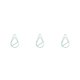thumbnail image 3 of Clip de papel Injueey 30 piezas gota de agua estilo Simple, 3 of 6