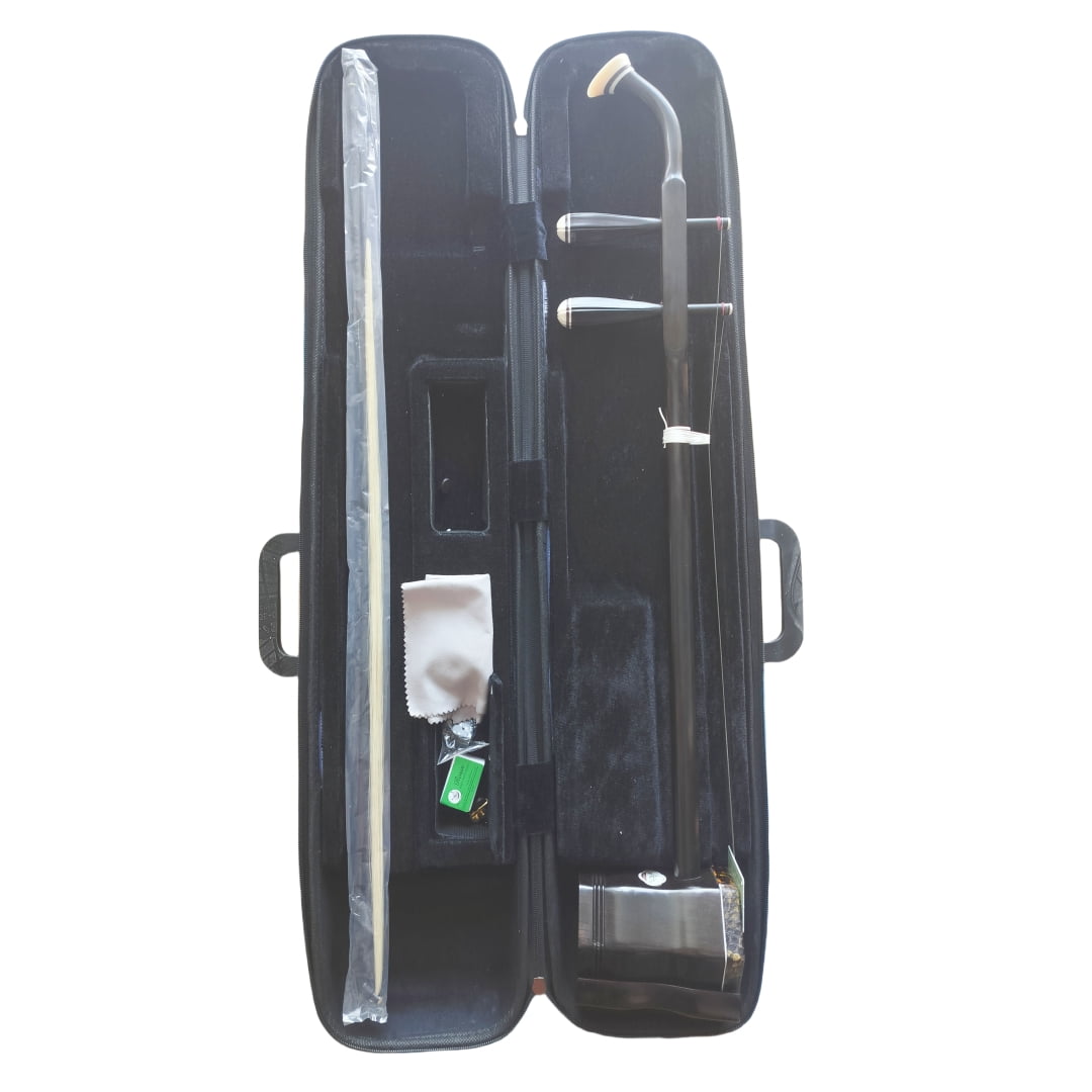 Professional ebony erhu performance with beautiful tone (erhu accessories included)  2 Stringed Chinese Violin