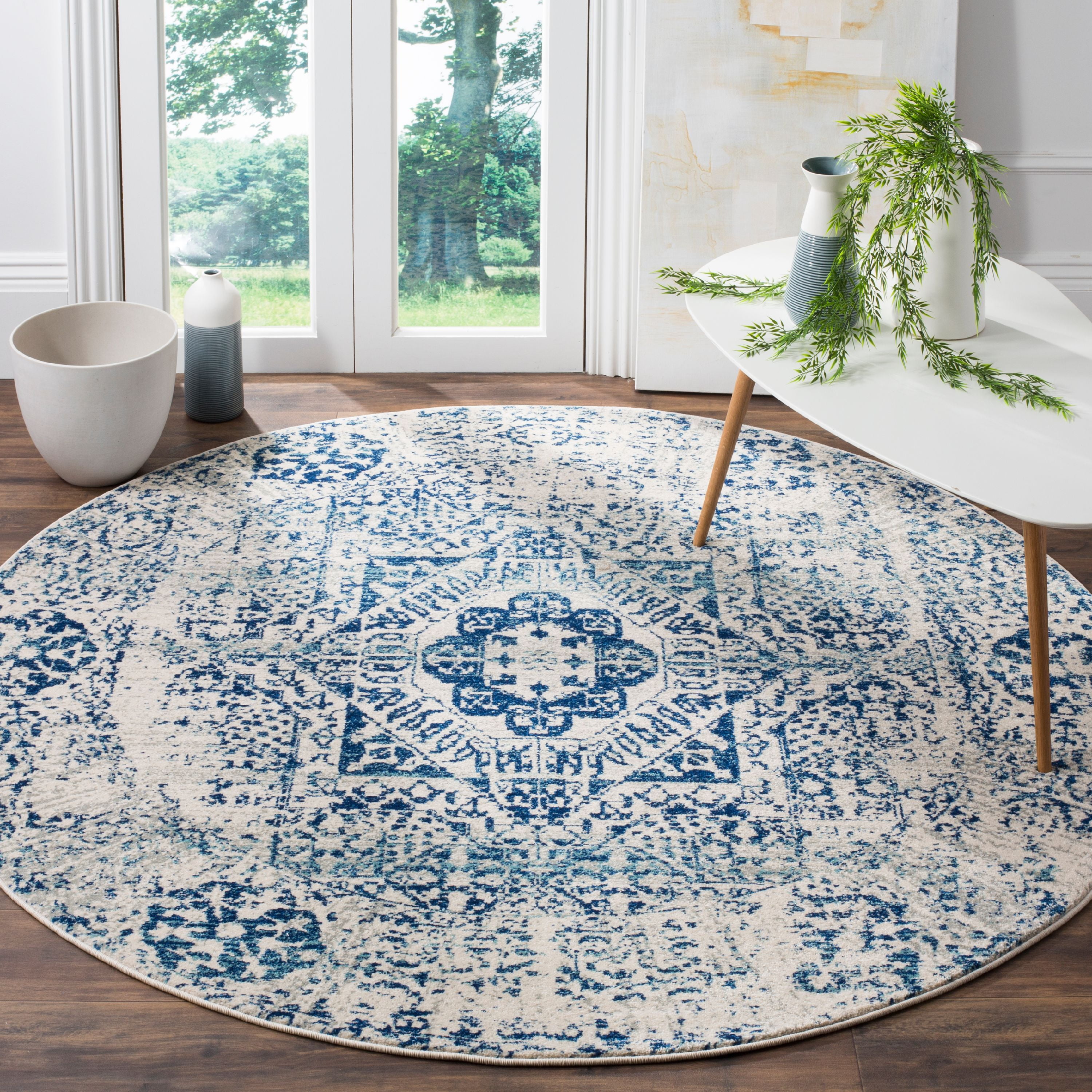 LARGE ELEGANT QUALITY THICK AREA RUGS ORIENTAL HERITAGE CIRCLE ROUND RUNNER SALE 