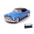 thumbnail image 1 of Diecast Car w/LED Display Case - 1953 Buick Skylark Closed Convertible, Blue - Welly 24027HWBU - 1/24 scale Diecast Model Toy Car, 1 of 3