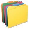 "Smead 11993 Assortment Colored File Folders With Reinforced Tab - Letter - 8.50"" X 11"" - 0.75"" Expansion - 1/3 Tab Cut - Assorted Position Tab Location - 11 Pt. - Assorted - 100 / Box (SMD11993)"