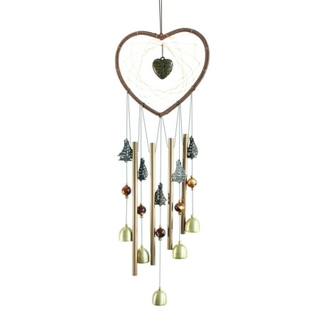 Vikakiooze Gardening Items  Pure Hand-made Copper Elephant Wind Chimes Retro Metal Bell animals Wind Chime Ornaments Creative Balcony Courtyard