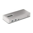 thumbnail image 2 of StarTech.com Dual-Monitor USB-C Docking Station, DisplayPort & HDMI/VGA Multi Monitor Dock up to 4K 60Hz, USB-C Dock, 7x USB Hub, 85W PD, 2 of 10