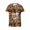 thumbnail image 4 of Wukai Welcom Fall Youth Unisex Short Sleeve T-Shirt for Boys, Girls, Teens, and Kids-X-Small, 4 of 7