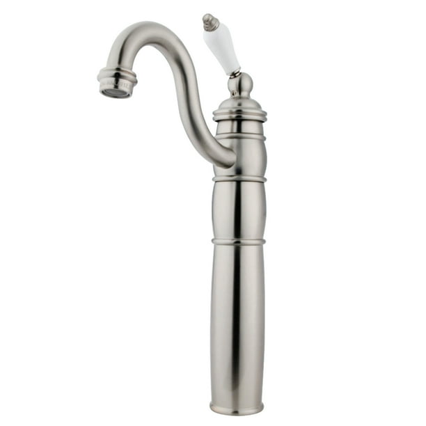 Kingston Brass KB1428PL Vessel Sink Faucet, Brushed Nickel Walmart