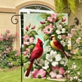 thumbnail image 3 of Spring Cardinal Garden Flag 12×18 Inch Double Sided Yellow Red Bird Flower Yard Flag Decorations for Lawn Yard Outdoor Birdhouse Farmhouse Decor, 3 of 10