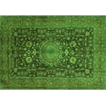 thumbnail image 1 of Ahgly Company Indoor Rectangle Medallion Green Traditional Area Rugs, 7' x 9', 1 of 1