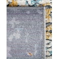 thumbnail image 5 of Unique Loom Budapest Collection Area Rug - Matthias (2' 7" x 9' 10" Runner Gray/Gold), 5 of 6