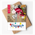 thumbnail image 1 of Japan Carp Waves Pattern Wedding Cards Congratulations Greeting Envelopes, 1 of 3