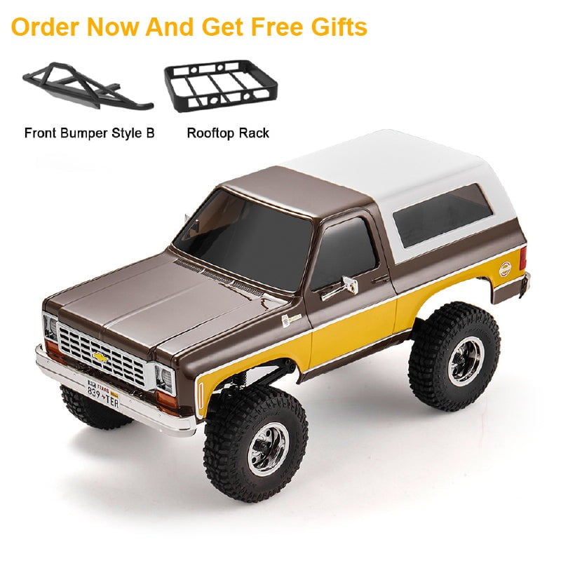 FMS 1:24 FCX24 Chevrolet K5 Blazer RTR Brown