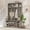 Light ivory gray, variant on 51" Farmhouse Hall Tree with Bench, 12-Cubby Shoe Storage & Coat Rack – Adjustable Shelves, Entryway Organizer – Light Ivory Gray