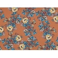 thumbnail image 2 of Zelouf Printed Ponte Di Roma Digital Sample  , Sewing, DIY, Crafts Fabric by the Yard, 547 Bronze/teal, 20 Yard, 2 of 2