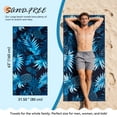 thumbnail image 3 of Inadays Beach Towel Sand Free Absorbent Lightweight Compact Warp-knitted Pool Towels for Swimming Camping Yoga Gym Travel Easy Pack Beach Essentials Accessories for Adults Women Men Vacation Gift, 3 of 7