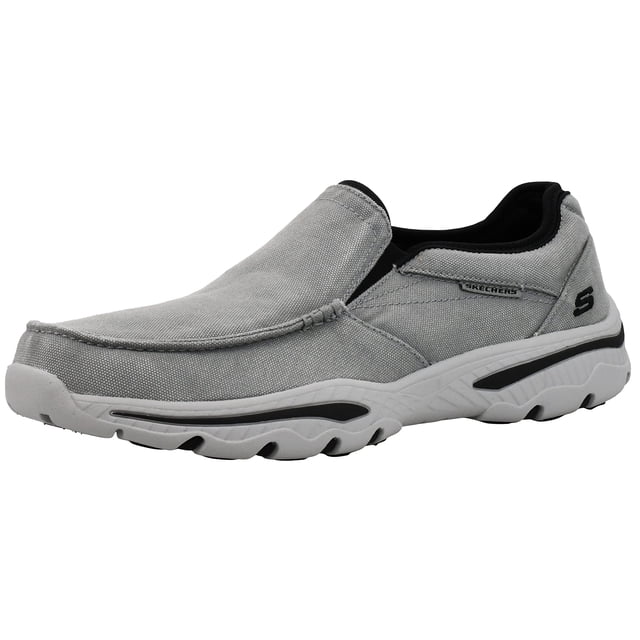 Mocasín Skechers Creston-Moseco para Hombre Gris Negro Talla 10.5 US