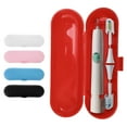 thumbnail image 6 of Unique Bargains Frosted Electric Toothbrush Travel Case for Philips for Sonicare for Oral-B Pro for iO and Other Electric Toothbrush Red, 6 of 6