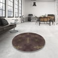 thumbnail image 3 of Ahgly Company Indoor Rectangle Patterned Old Burgundy Brown Area Rugs, 6' x 9', 3 of 6