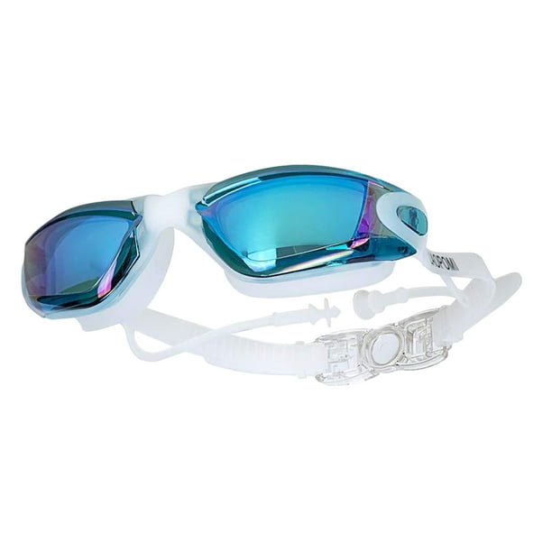 Gafas De Natación Para Mujer, Resistentes Al Agua, Gafas De Natación Para Buceo, Snorkel, Interior, Lago, Azul